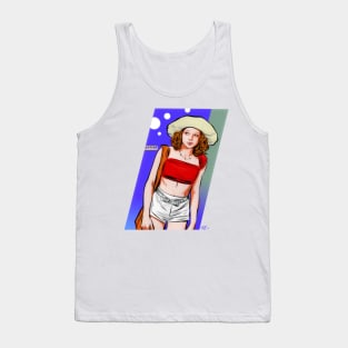 Jodie Foster - An illustration by Paul Cemmick Tank Top